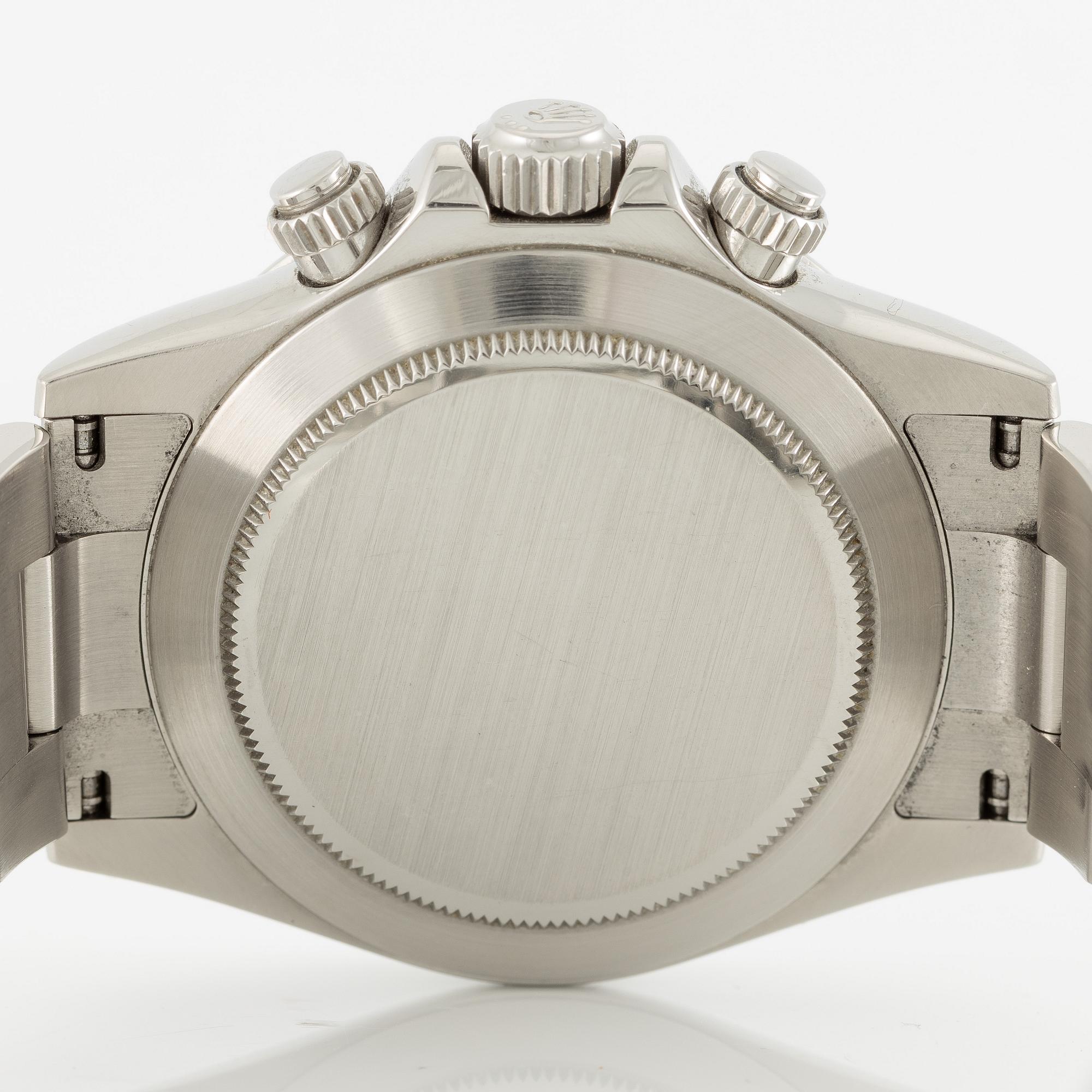 Rolex, Cosmograph, Daytona, wristwatch, chronograph, 40 mm.