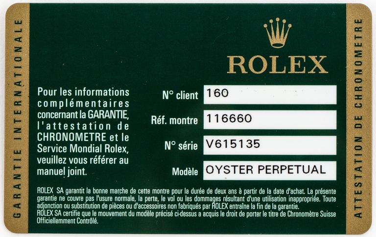 ROLEX, Oyster Perpetual Date, Deepsea, Sea-Dweller (12800 ft=3900 m), Chronometer, wristwatch, 44 mm.