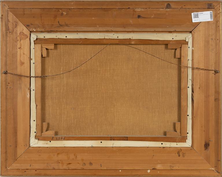 Bruno Liljefors, olja på duk, signerad.