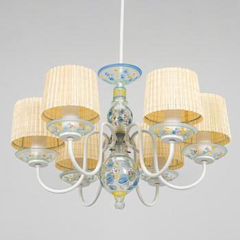 Paavo Tynell, kattokruunu, malli 1752, Taito ja Kauklahden Lasitehdas 1940-luku.