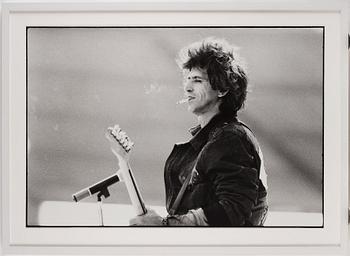 Mats Bäcker, "Keith Richards, Ullevi, Gothenburg, 82".