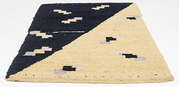 Matta, flossa, art déco, 1930-tal. Ca 205 x 116 cm.