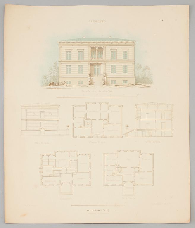 RITNINGAR, 22 st, bl a Ch. M Tegners Förlag, Köpenhamn, Tage Bengtsson samt Sven Johansson, 1900-talets första hälft.