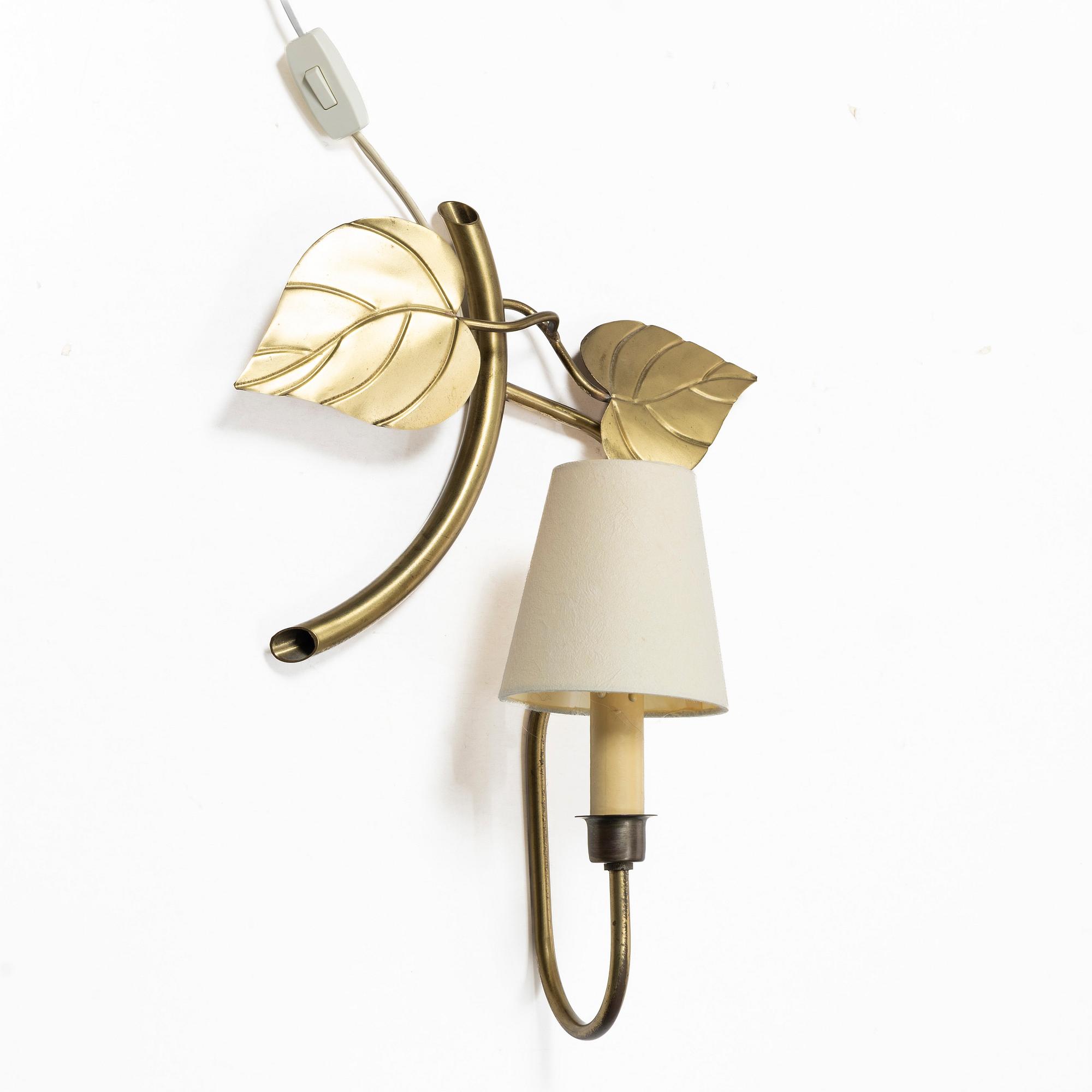 A wall lamp, Swedish Modern, 1940s.