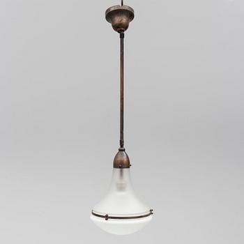 PETER BEHRENS, taklampa, "Luzette", modell L1522, , AEG, 1900-talets början.