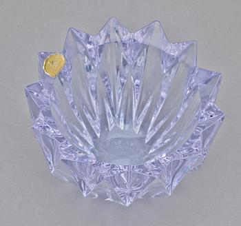 VAS, glas, Aimo Okkolin, Riihimäki, Finland, sign och märkt LASI 104.