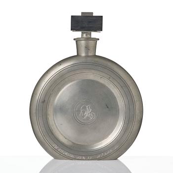 Sylvia Stave, Decanter, cigarette holder, and inkwell, C.G. Hallberg, Stockholm, 1930s.