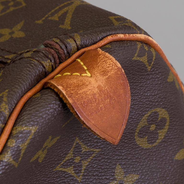 A WEEKEND BAG, LOUIS VUITTON, "Keepall 55".