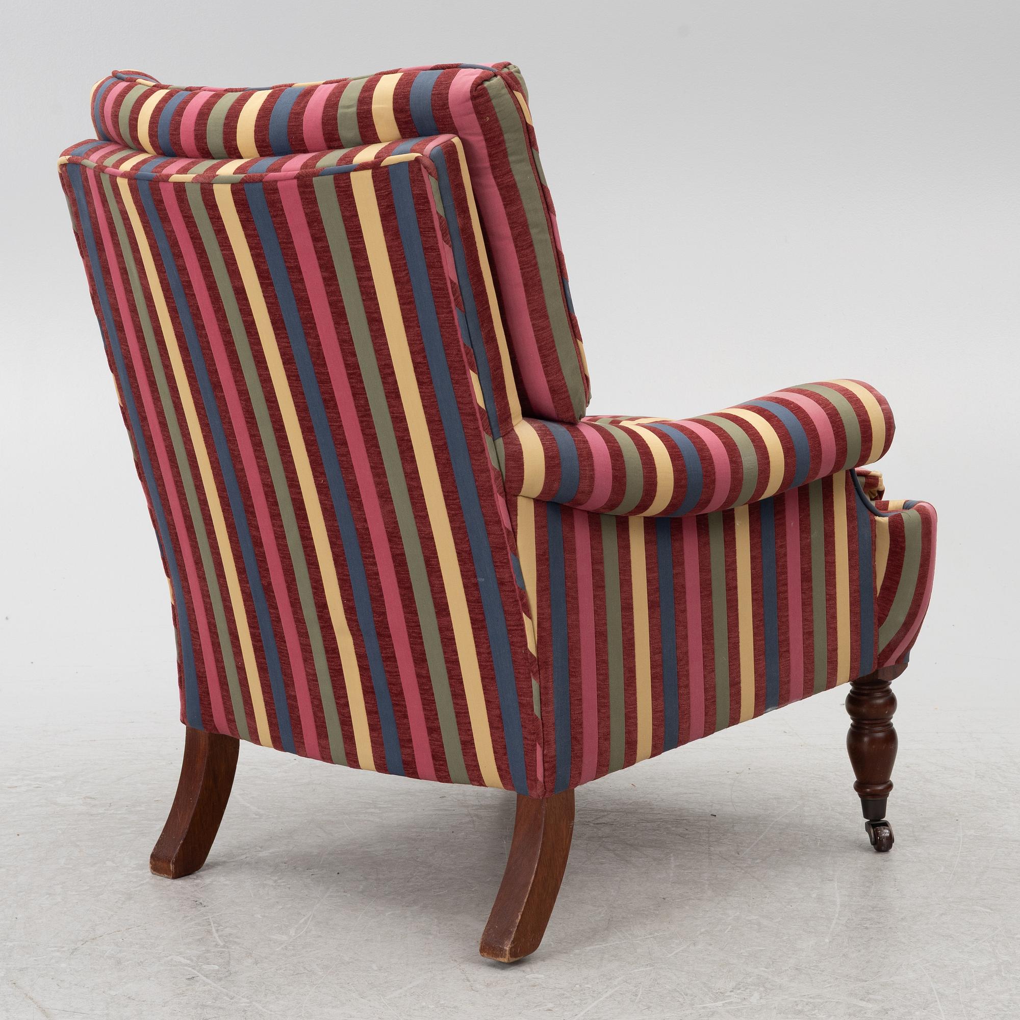 Armchair, Mulberry, England, late 20th century.