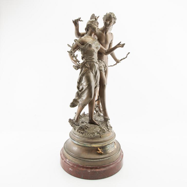 Ernest Rancoulet, efter skulptur "La fleur et le papillon".