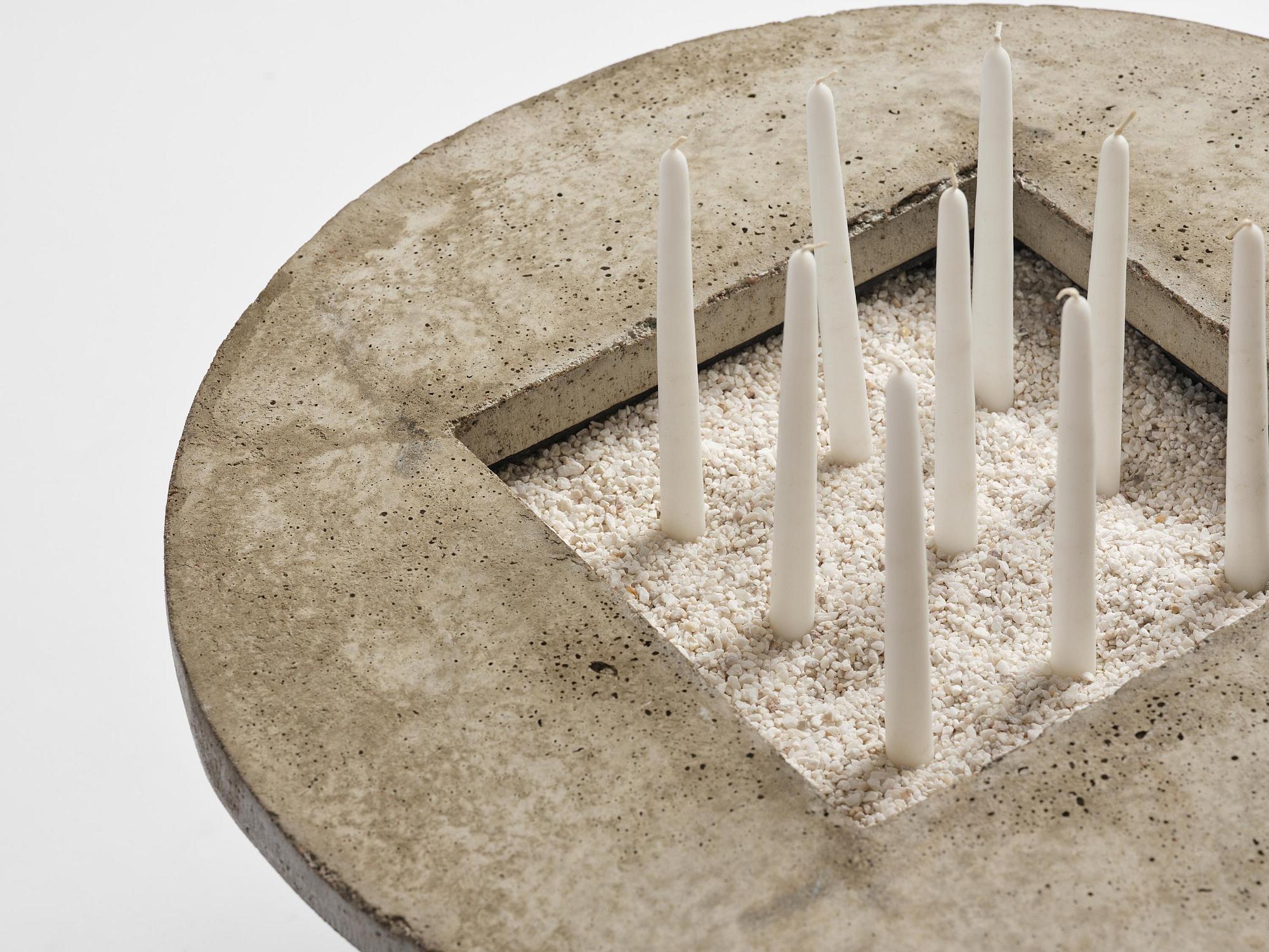 Jonas Bohlin, a “Concrete Jungle” table, ed. 18/100, Källemo, Värnamo, post 2007.