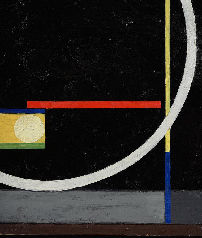 Gösta Adrian-Nilsson, "Vit cirkel Horisontell".