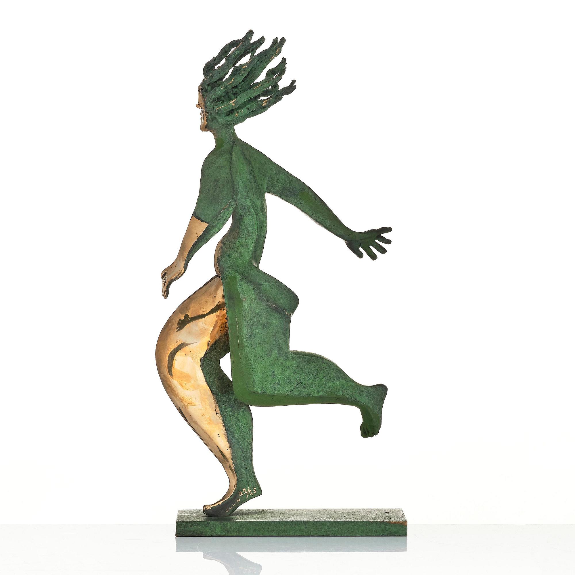 Timo Solin, Springande kvinna.