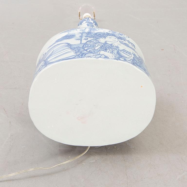 Björn Wiinblad, a signed and dated 77 glazed stoneware.