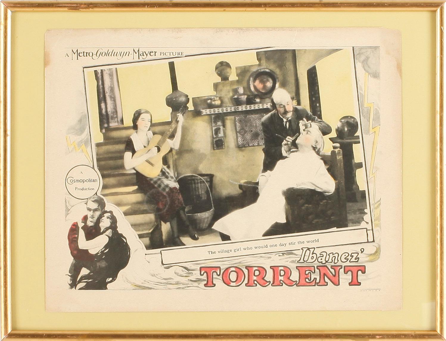 PARTI DIVERSE GARBOIANA, bl.a. AFFISCHER, 9 delar.