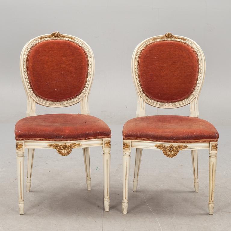 STOLAR, gustaviansk stil. 1900-talets första del.