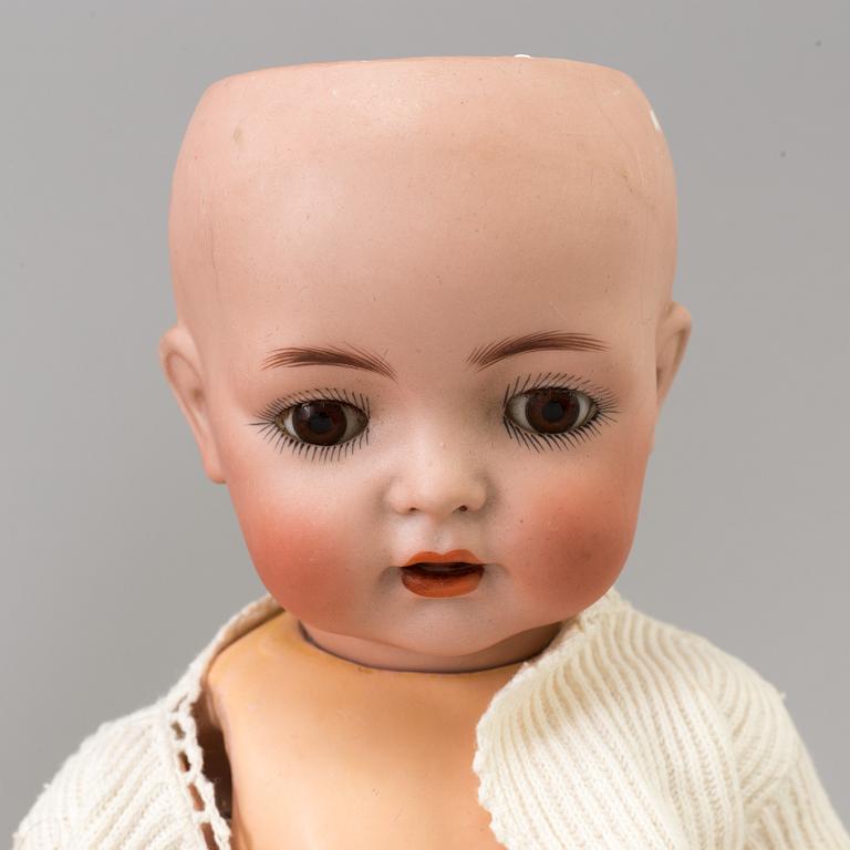 BISKVIDOCKOR, 2 st, Franz Schmidt & Co & Simon & Halbig, Tyskland, 1900-talets början.