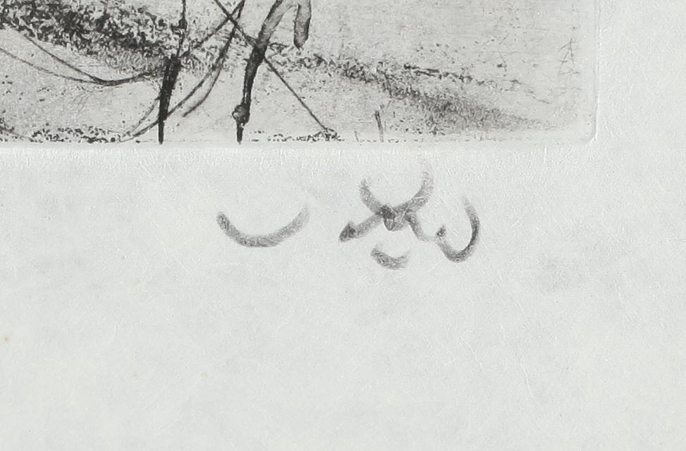 ROBERTO MATTA, färgetsning, signerad och numrerad 72/100.