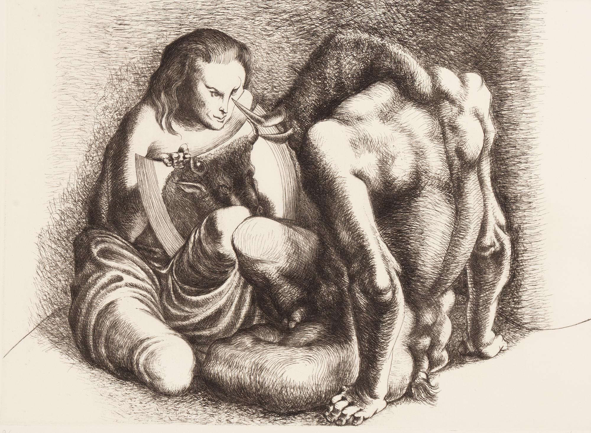 Michael Ayrton, "Minotaur", 2 st.