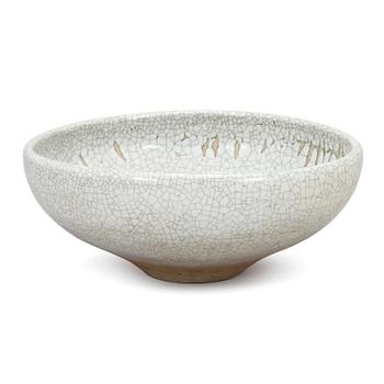 Friedl Holzer-Kjellberg, A stoneware floor bowl, signed ARABIA -F.H.Kj.- 50.