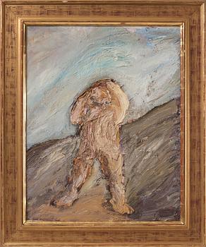 Evert Lundquist, Figure in landscape.