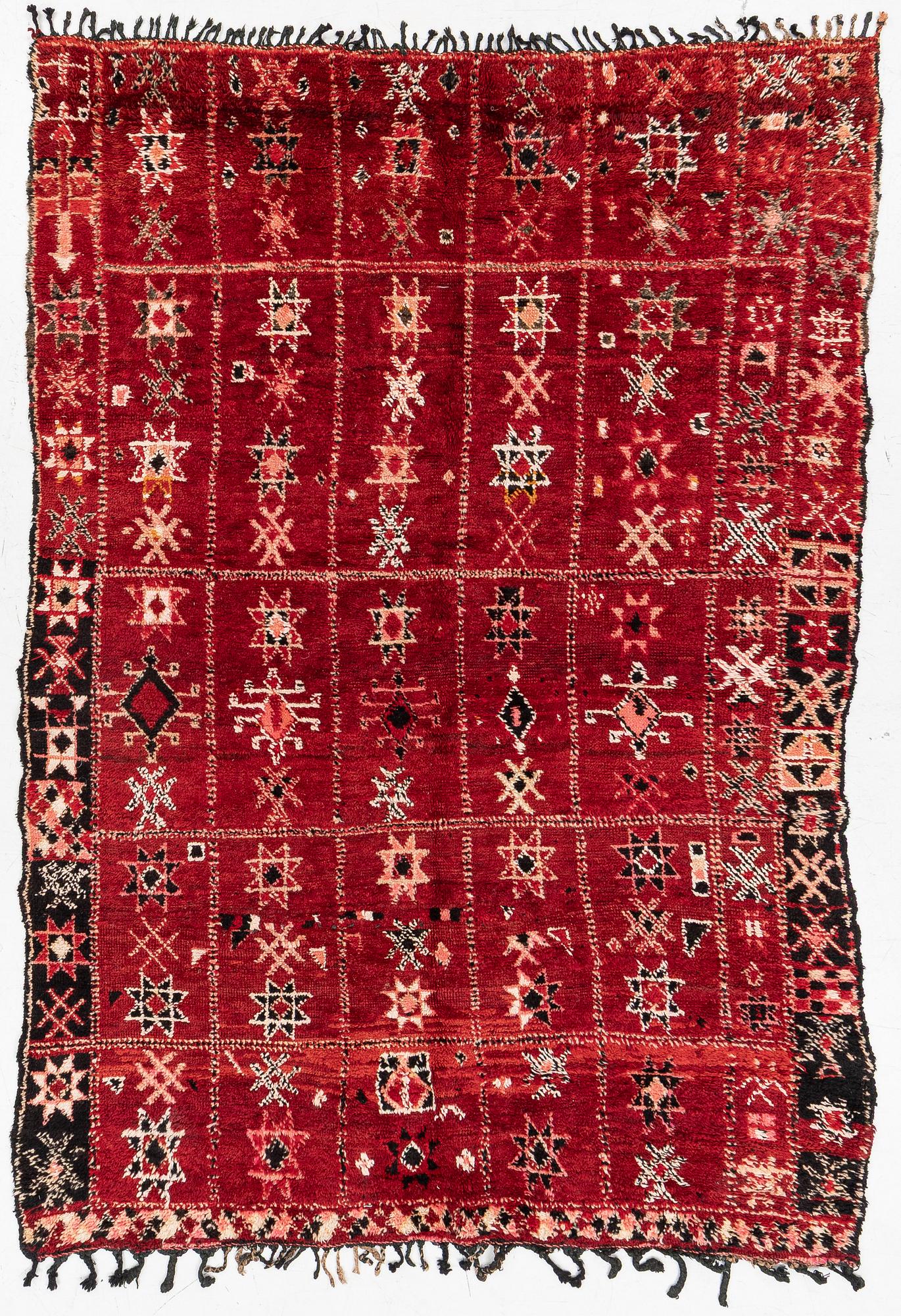 Matta, semiantik, Marocko, 270 x 185 cm.