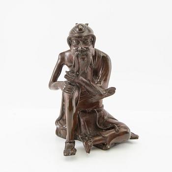A Chinese bronze sculpture, 20th Century.