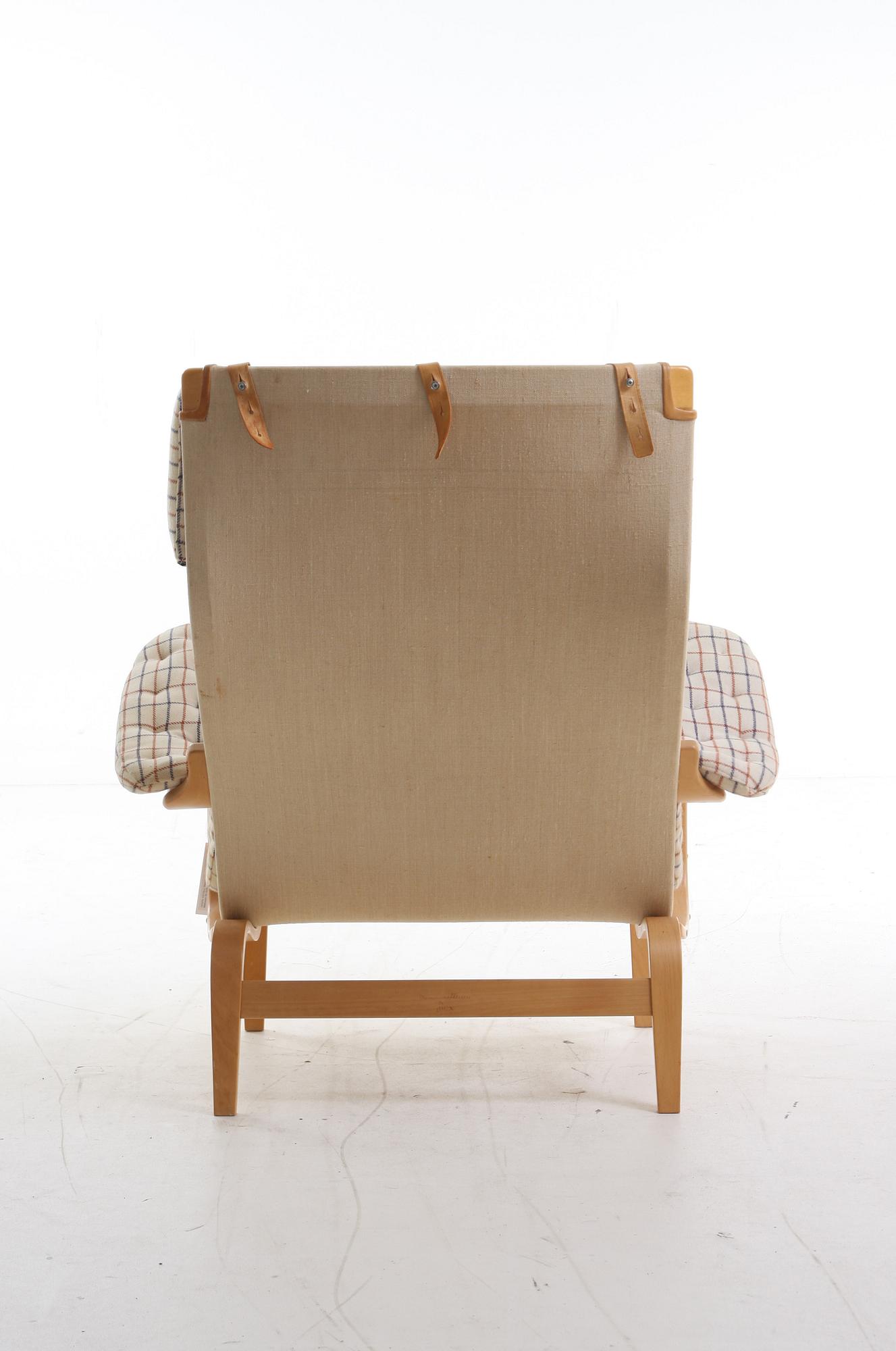 FÅTÖLJ, "Pernilla", Bruno Mathsson för DUX.