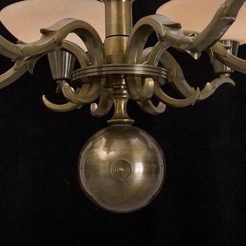 A 1920s ceiling light.