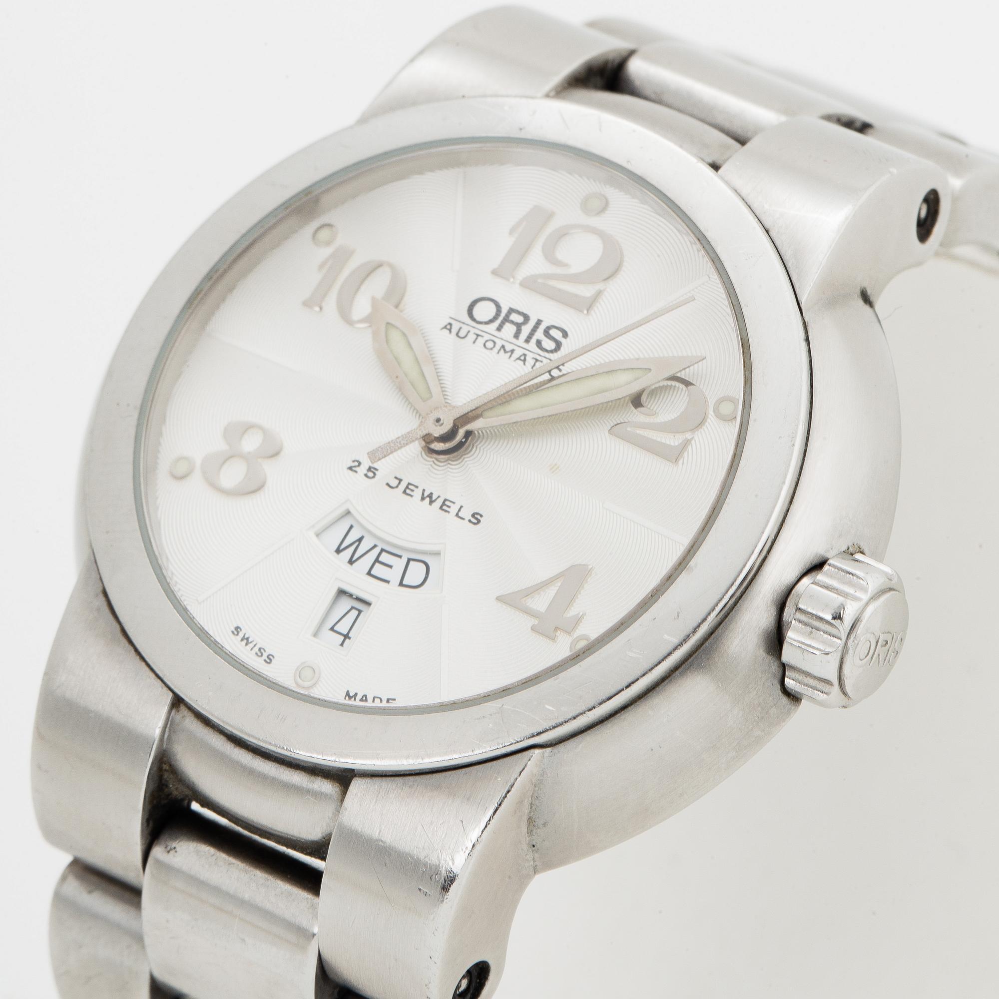 ORIS, TT1, Day Date 2000, wristwatch, 42 mm.