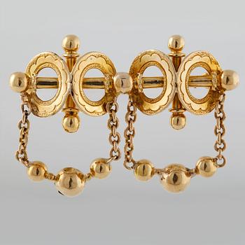 BROSCH, 18K guld. Vikt 5,8 gram.