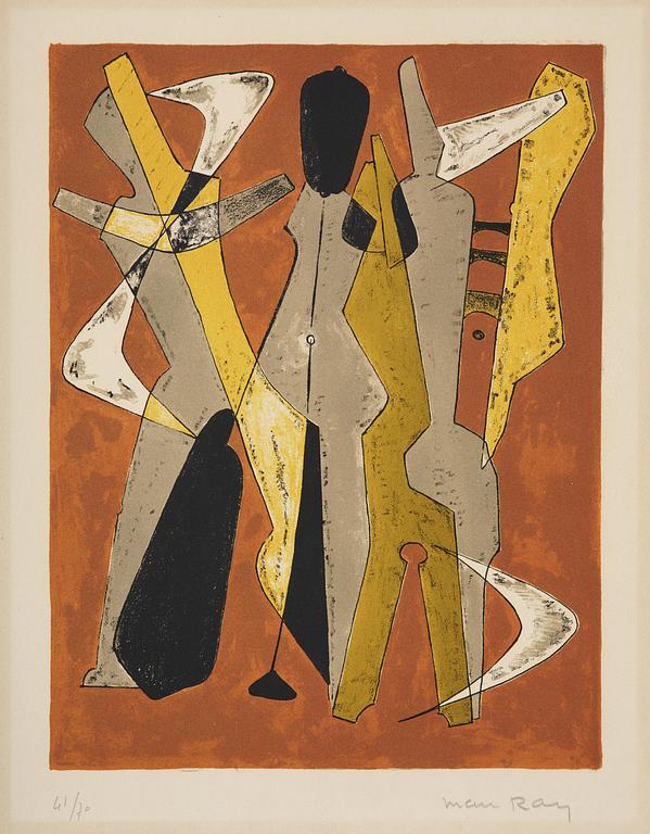 Man Ray, "Promenade".