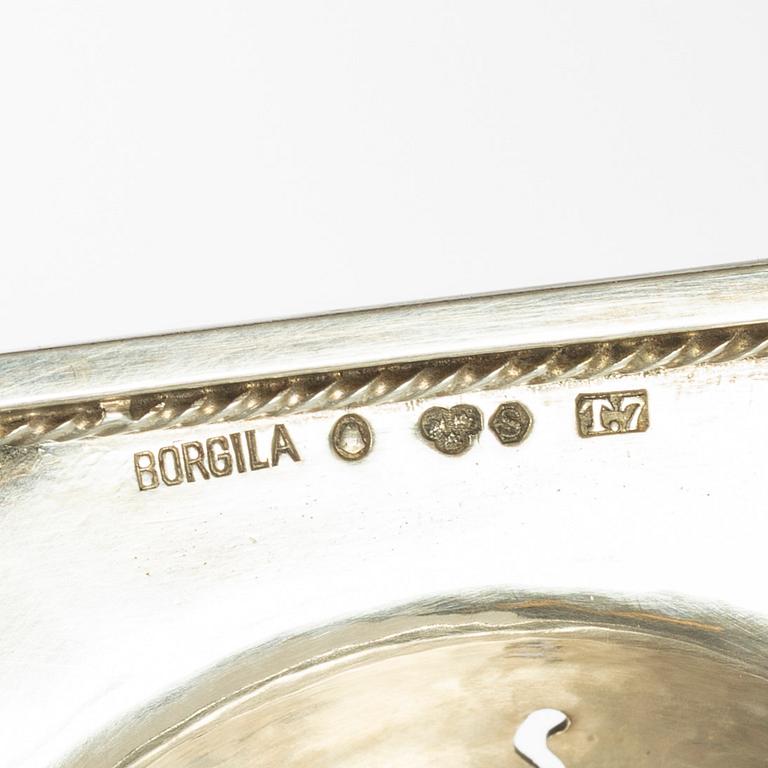 Atelier Borgila, tesil, silver, Stockholm 1921.