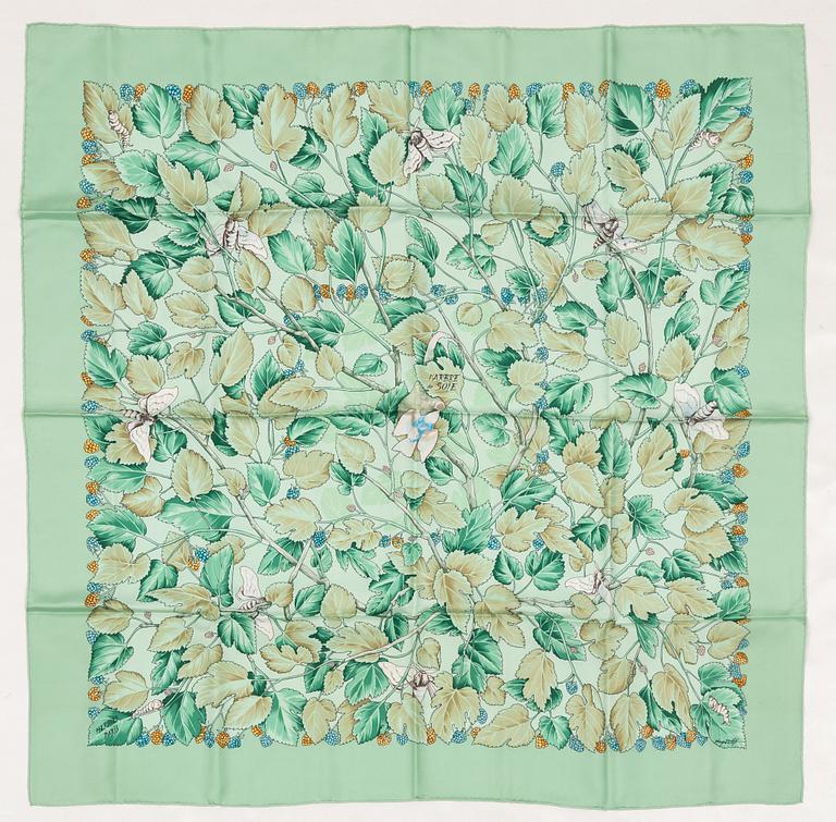 Hermès, scarf, "L'arbre de soie'".