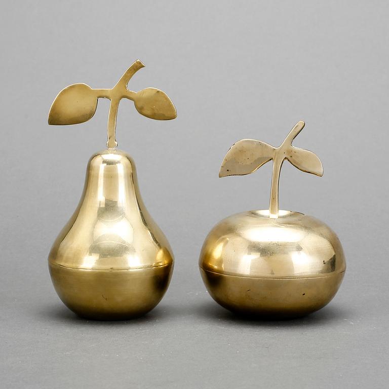 BURKAR, 2 st, tillverkade i Indien för Target, 1980-tal.