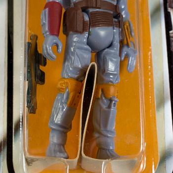 STAR WARS, Boba Fett 21 back-B, Kenner 1979.