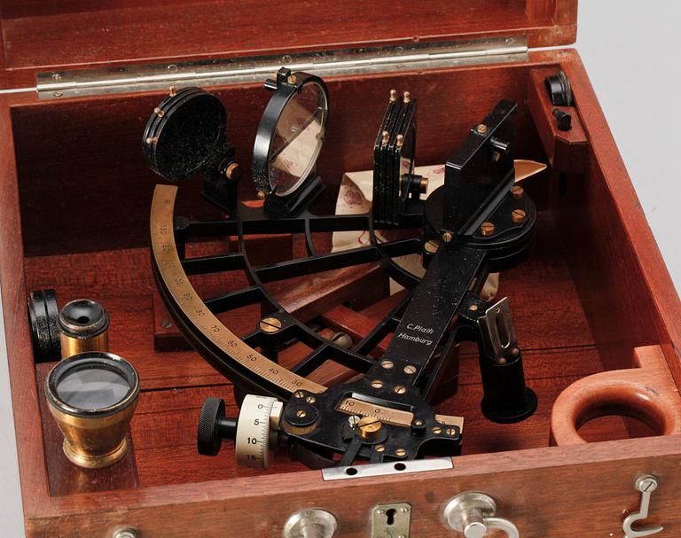 SEXTANT, C. Plath, Hamburg. 1900-talets första hälft.