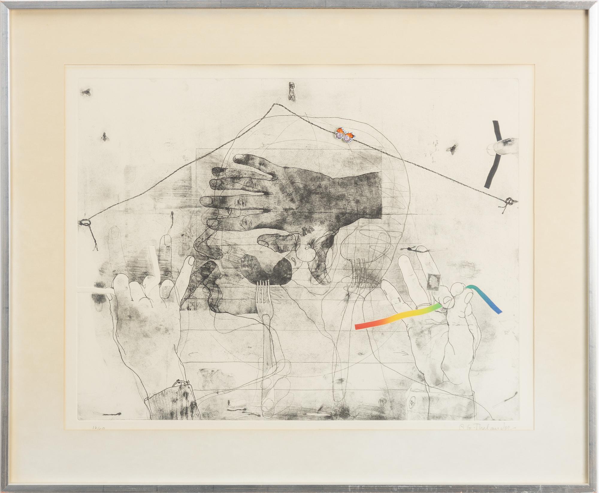 PG Thelander, "Potatis & hand".