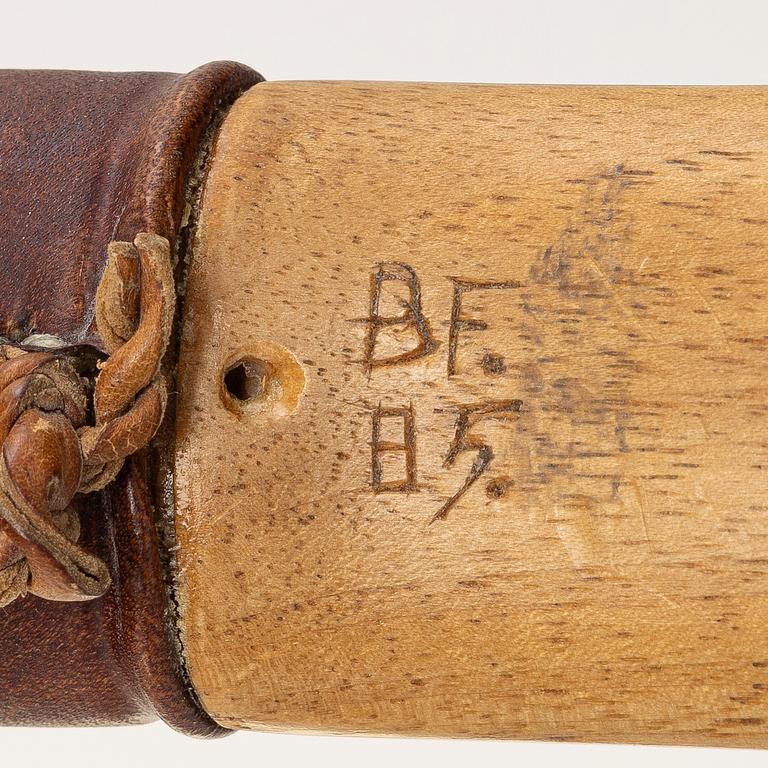 Bertil Fällman, knife, signed and dated -85.