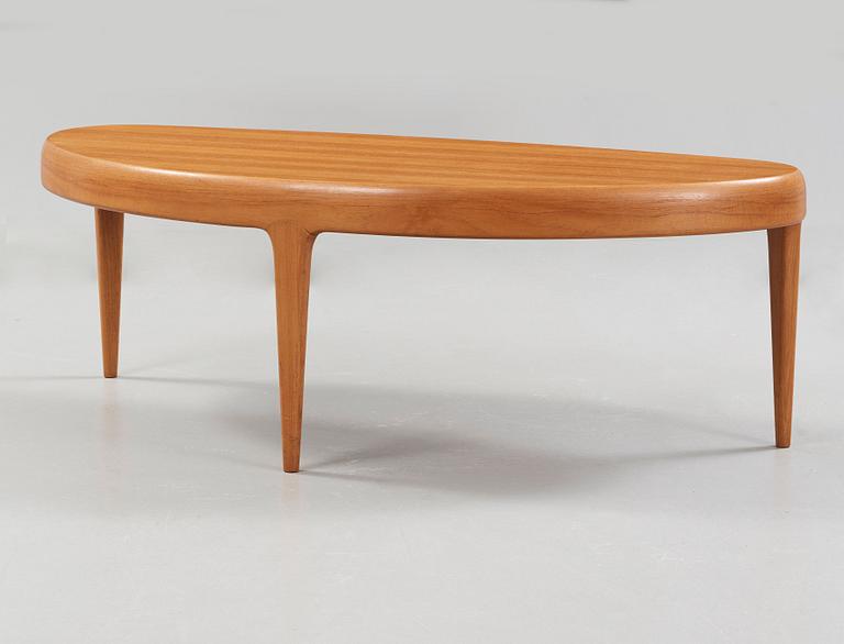 A Johannes Andersen teak sofa table, Sweden 1950's-60's.