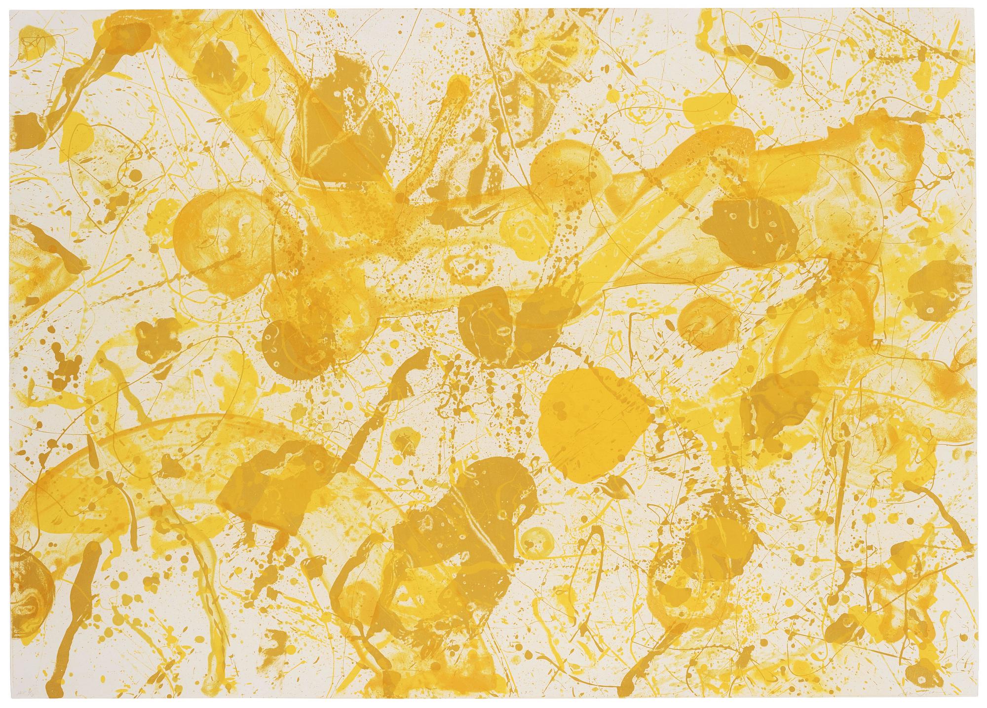 Sam Francis, "Beaudelaire".