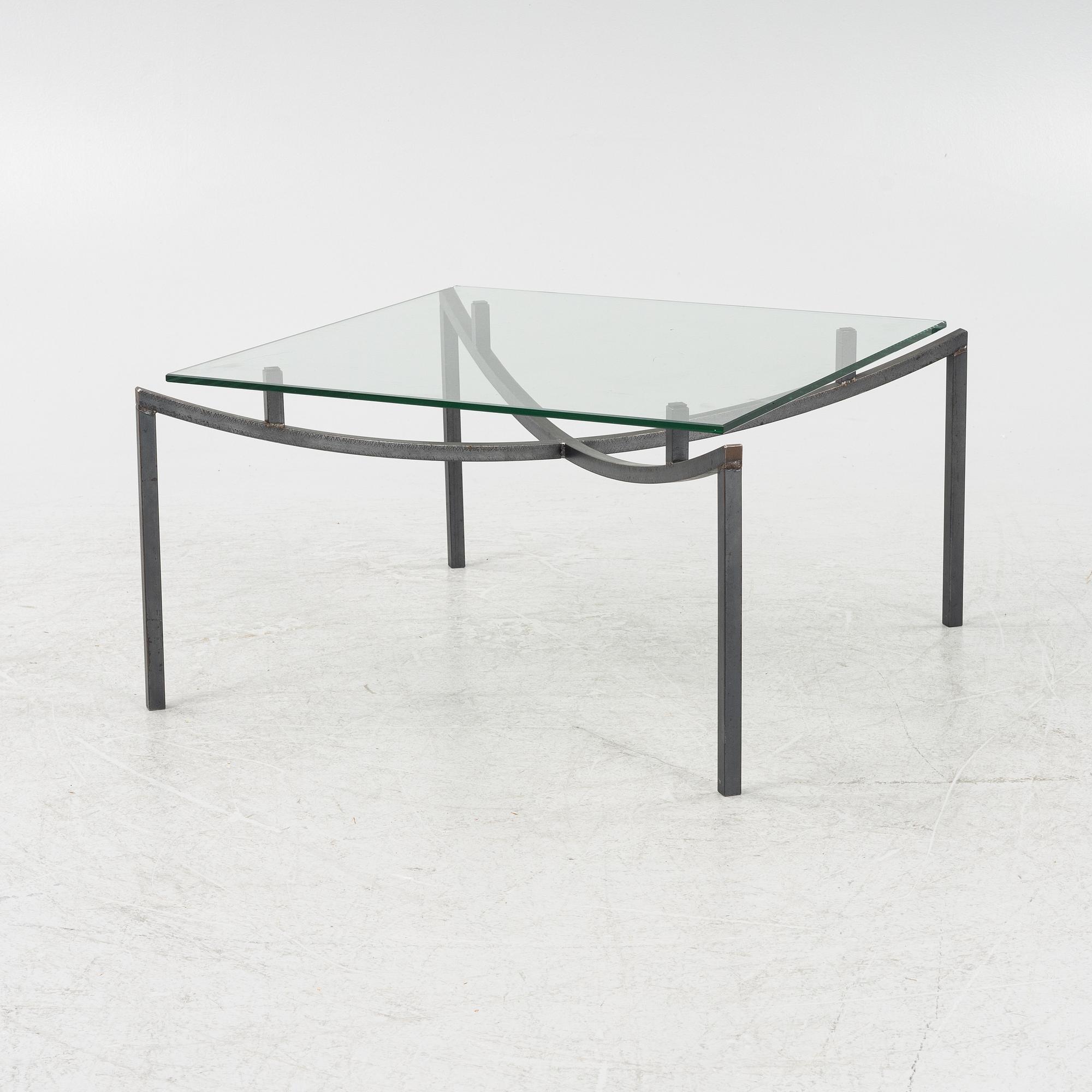 Georg Toth, a coffee table, signed and dated 1998.