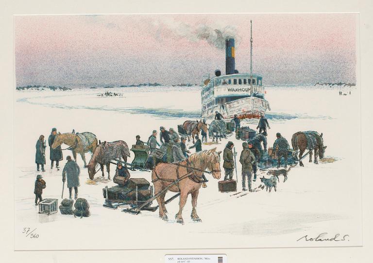 Roland Svensson, "Möte på isen".