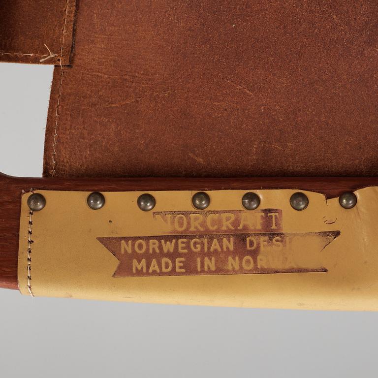 ARNE TIDEMAND RUUD, fåtölj "Holmenkollen", AS Inventar/ Norcraft, Norge 1950-60-tal.
