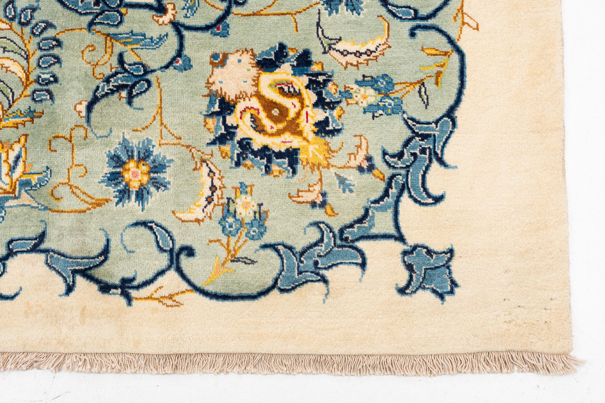 Rug, Keshan, approx. 396 x 286 cm.