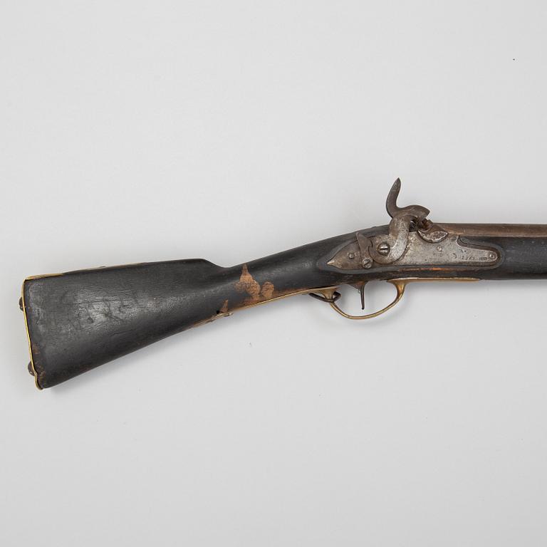 SLAGLÅSGEVÄR norskt, reparationmodell 1774-1857.