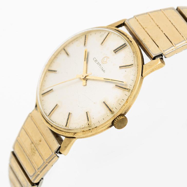 Certina, wristwatch, 34 mm.