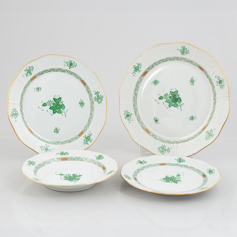 A 130 pcs dinner service, Herend, Hungary.