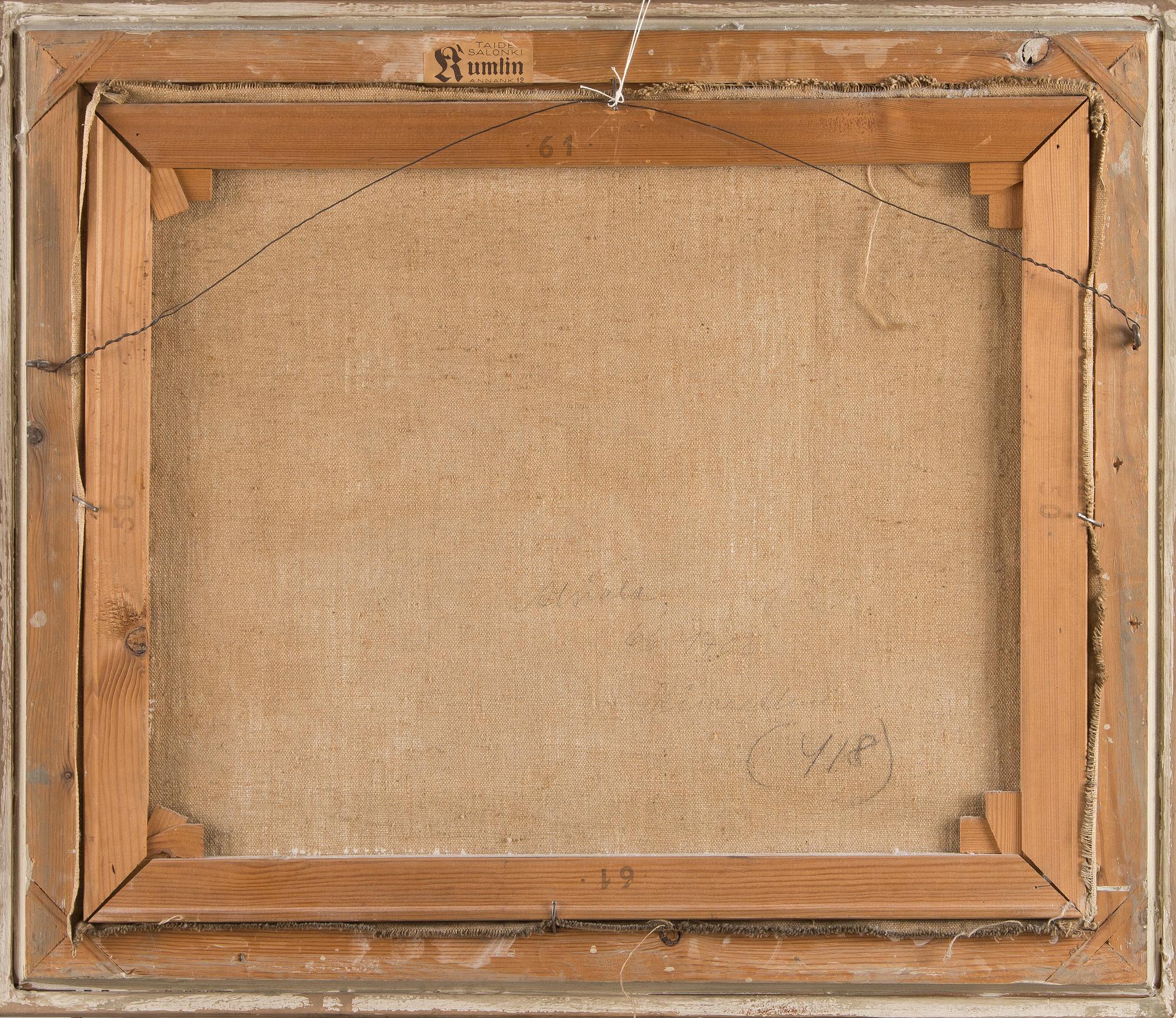 Armas Hursti, Archipelago landscape.