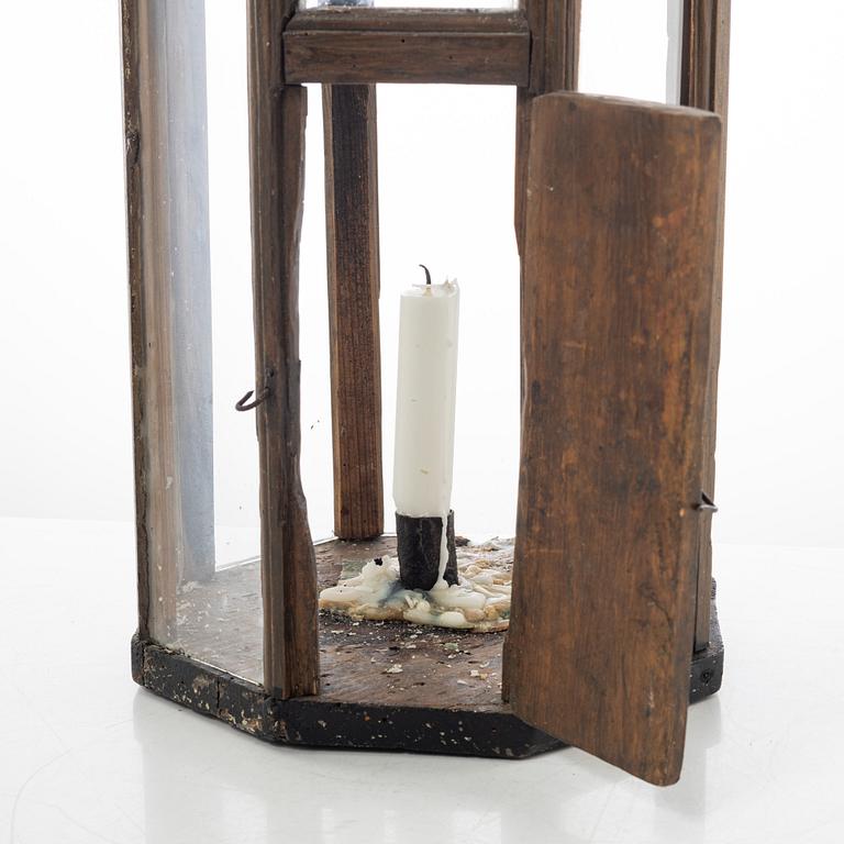 Lantern, 19th century, folk art.